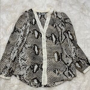 Zoe&sam 100% silk blouse xs